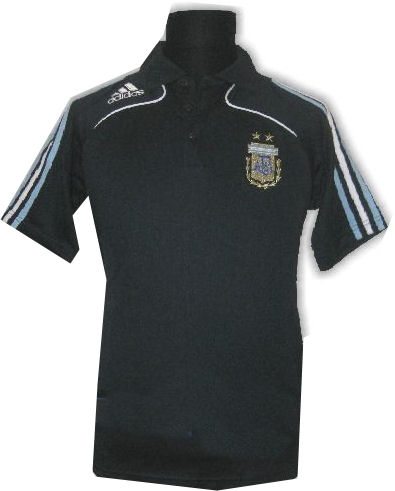 08-09 Argentina Polo Shirt (black)