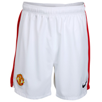 09-10 Man Utd home shorts - Kids