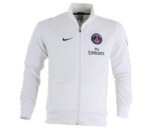 09-10 PSG Woven Warmup Jacket (white)