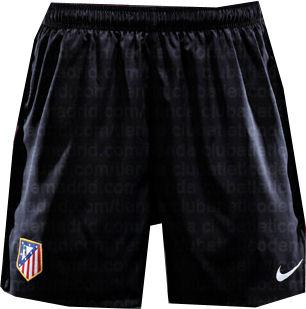 09-10 Athletico Madrid away shorts