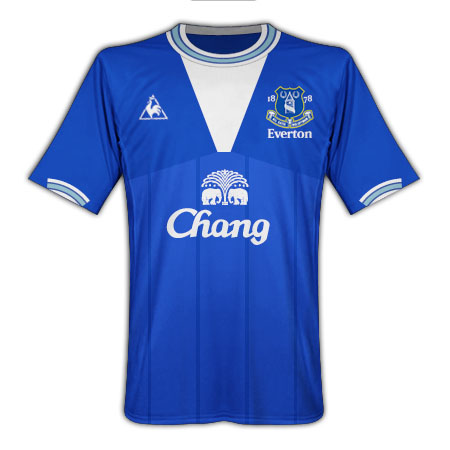 09-10 Everton home shirt