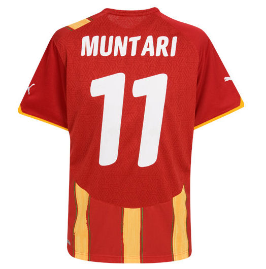 2010-11 Ghana World Cup away (Muntari 11)