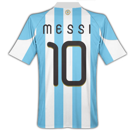 10-11 Argentina Home (Messi 10)