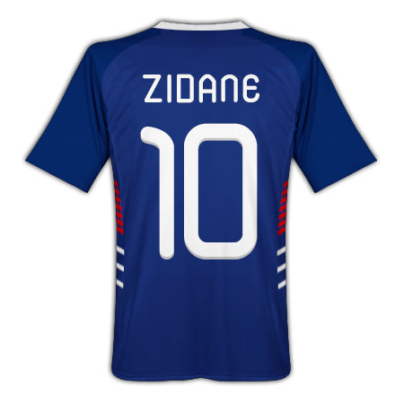 10-11 France home (Zidane 10)