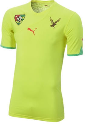 2010-11 Togo home shirt