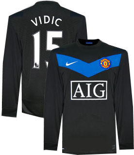 09-10 Man Utd L/S away (Vidic 15)