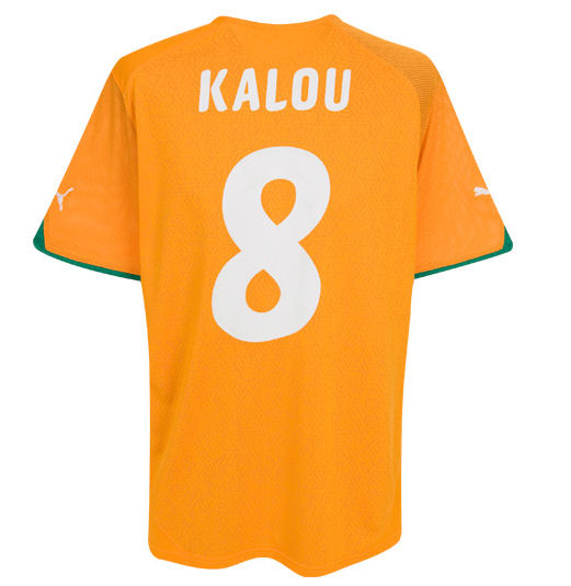 2010-11 Ivory Coast World Cup home (Kalou 8)