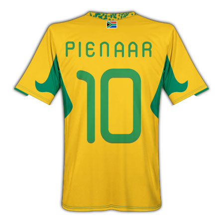 2010-11 South Africa World Cup Home (Pienaar 10)