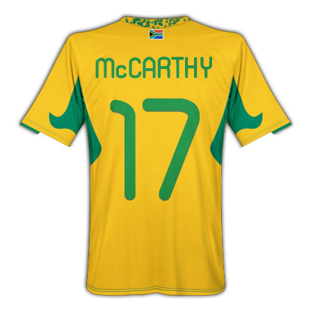 2010-11 South Africa World Cup Home (McCarthy 17)