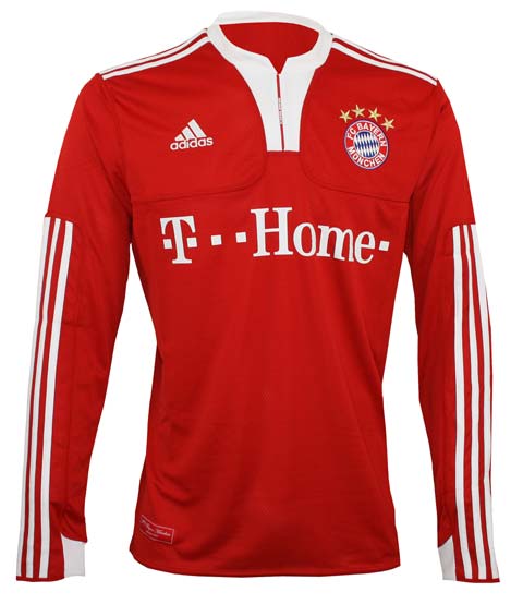 09-10 Bayern Munich L/S Home Shirt