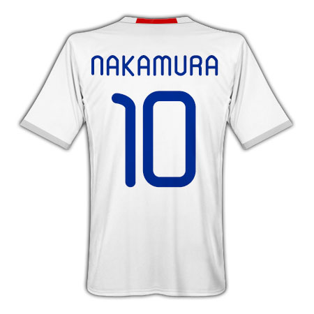 2010-11 Japan World Cup Away (Nakamura 10)