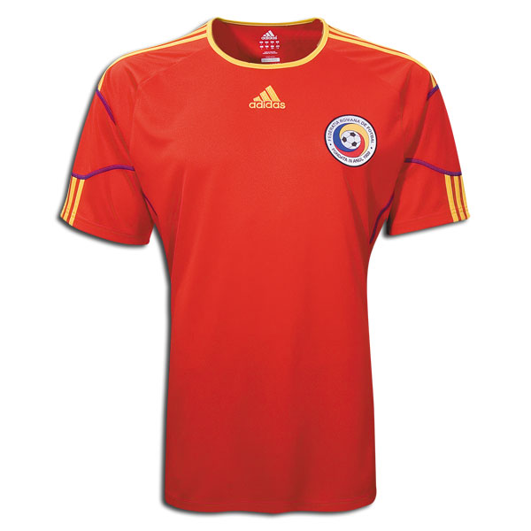 2010-11 Romania Adidas Home Shirt