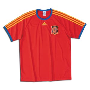 2010-11 Spain World Cup Replica Tee