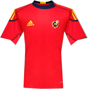 2010-11 Spain World Cup Training Jersey