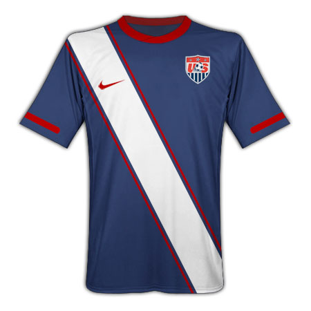 2010-11 USA Nike World Cup Away Shirt