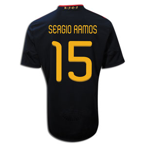 2010-11 Spain World Cup Away (Sergio Ramos 15)