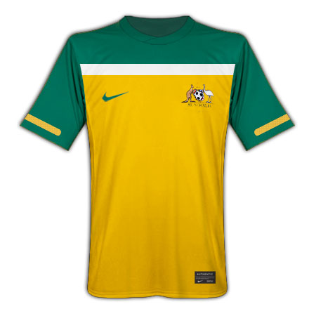 2010-11 Australia Nike World Cup Home Shirt