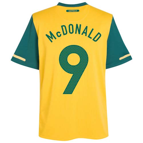 2010-11 Australia World Cup Home (McDonald 9)