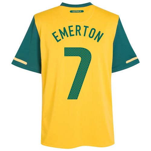 2010-11 Australia World Cup Home (Emerton 7)