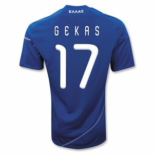 2010-11 Greece World Cup Away (Gekas 17)