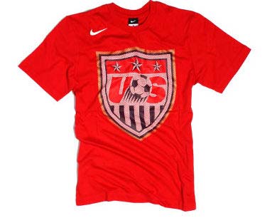 2010-11 USA Nike Core Federation Tee (Red)