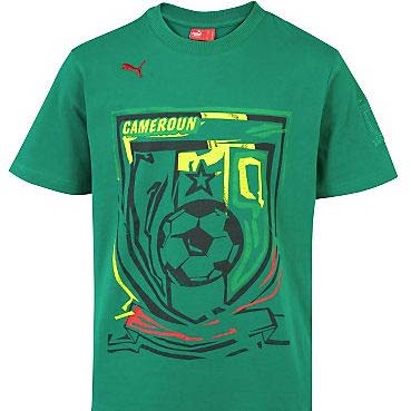 10-11 Cameroon Puma Graphic Tee (Green)