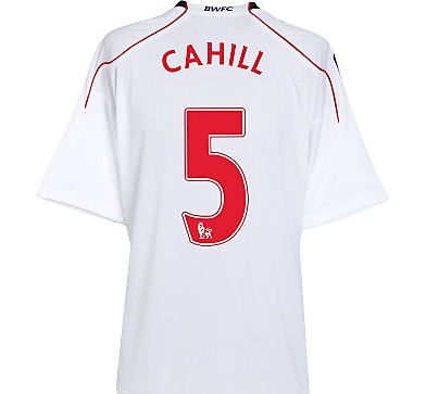 2010-11 Bolton Wanderers Home Shirt (Cahill 5)
