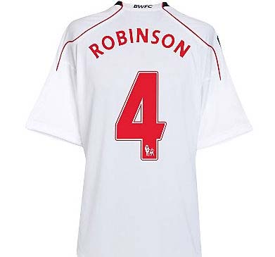 2010-11 Bolton Wanderers Home Shirt (Robinson 4)