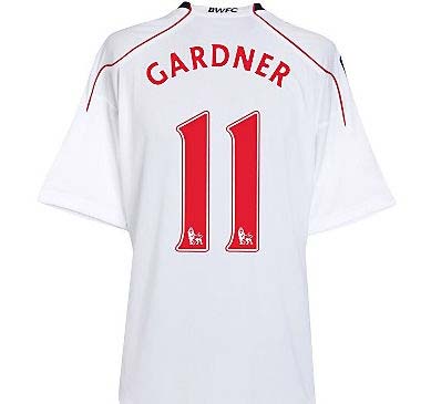 2010-11 Bolton Wanderers Home Shirt (Gardner 11)