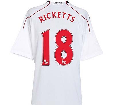 2010-11 Bolton Wanderers Home Shirt (Ricketts 18)