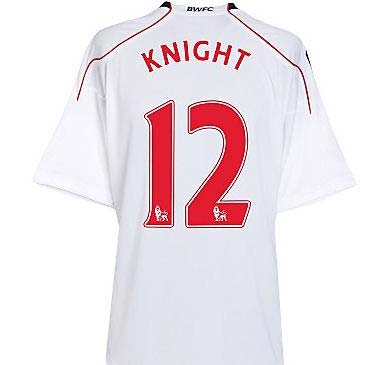 2010-11 Bolton Wanderers Home Shirt (Knight 12)