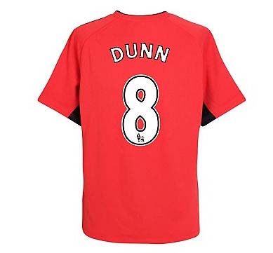 2010-11 Blackburn Rovers Away Shirt (Dunn 8)
