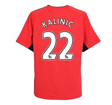2010-11 Blackburn Rovers Away Shirt (Kalinic 22)