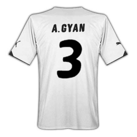 2010-11 Ghana World Cup home (A.Gyan 3)