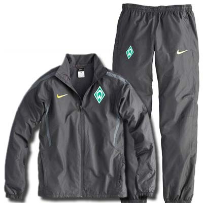 2010-11 Werder Bremen Nike Tracksuit (Black)