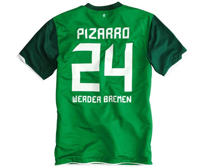 2010-11 Werder Bremen Home Shirt (Pizarro 24)
