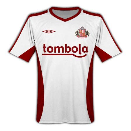 2010-11 Sunderland Umbro Away Football Shirt