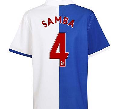2010-11 Blackburn Rovers Home Shirt (Samba 4)