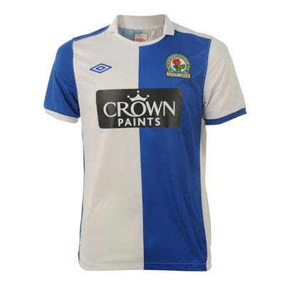 2010-11 Blackburn Rovers Home Football Shirt