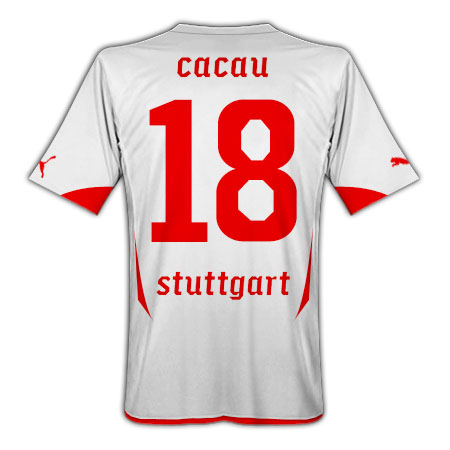 2010-11 VFB Stuttgart Puma Home Shirt (Cacau 18)