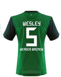 2010-11 Werder Bremen Home Shirt (Wesley 5)