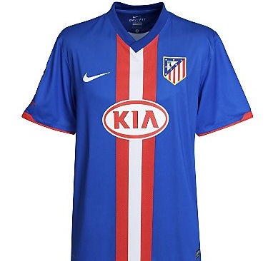 2010-11 Athletico Madrid Away Nike Football Shirt