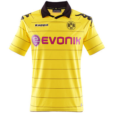2010-11 Borussia Dortmund Kappa Home Football Shirt