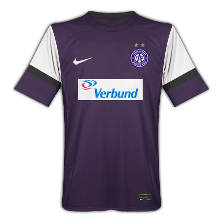 2010-11 Austria Vienna Nike Home Football Shirt