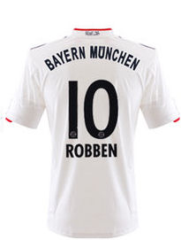 2011-12 Bayern Munich Away Shirt (Robben 10)
