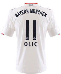 2011-12 Bayern Munich Away Shirt (Olic 11)