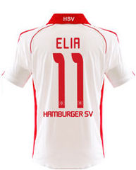 2010-11 Hamburg Adidas Home Shirt (Elia 11)