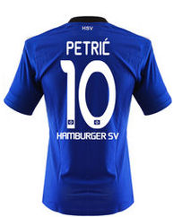 2010-11 Hamburg Adidas Away Shirt (Petric 10)