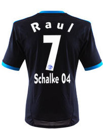 2010-11 Schalke Adidas Away Shirt (Raul 7)