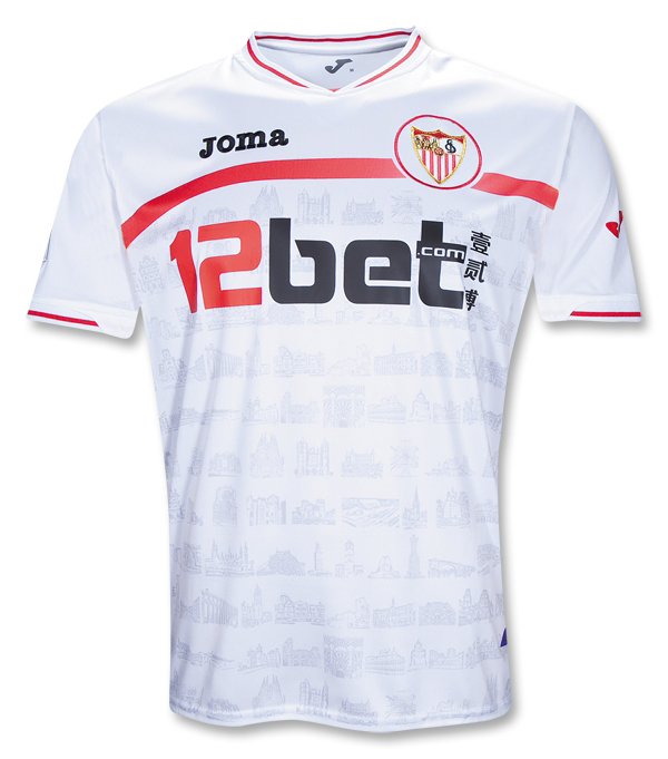 2010-11 Seville Joma Home Football Shirt